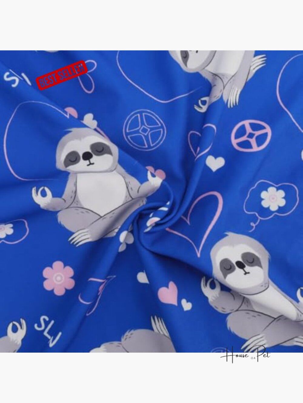V Neck Cute Printed Scrub Top With Pockets - Short Sleeve Nurse Uniform View 5